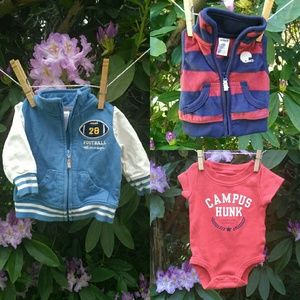 🏈Carter's Newborn Sports Bundle Set NB Football